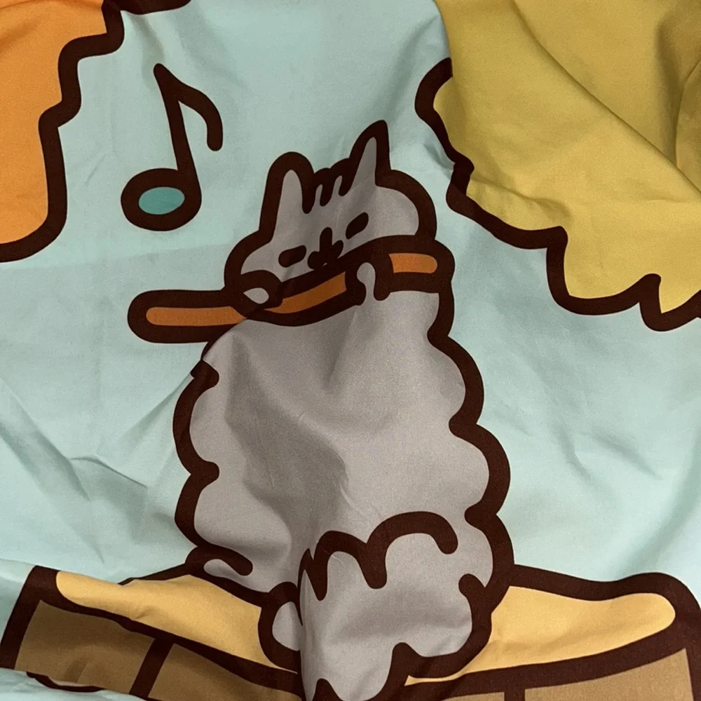 New Pusheen shower curtain
